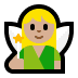 🧚🏼 fairy: medium-light skin tone display on Windows